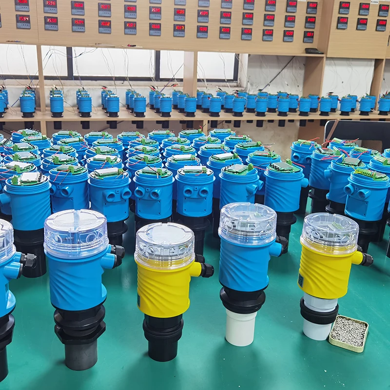 4-Wire Ultrasonic Level Transmitter, RS485 Modbus HART Output, Water Sludge Sewage Level Sensor, Factory Direct Ultrasound Meter