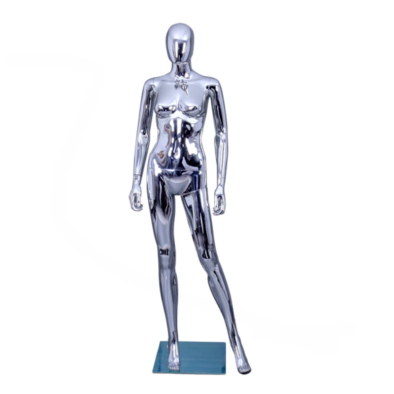 

Full body Electroplating Mannequin Wedding Dress Mannequin for Women's Clothing Props Dummy Model Display Stand Mannequin Body Z