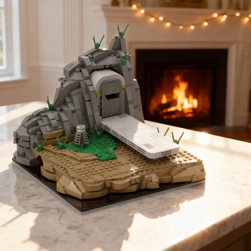 

688pcs MOC Clone Base Star Battle Model Building Blocks Creative DIY Gift Display Decor Assemble Premium Adult Kids Desk Home