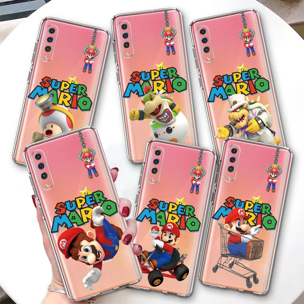 

Чехол Game Super M-Marios для Samsung Galaxy A06 A07 A50 A50s A05s A20 A30 A05 A20s A30s A02s A04s Прозрачный чехол из ТПУ для телефона