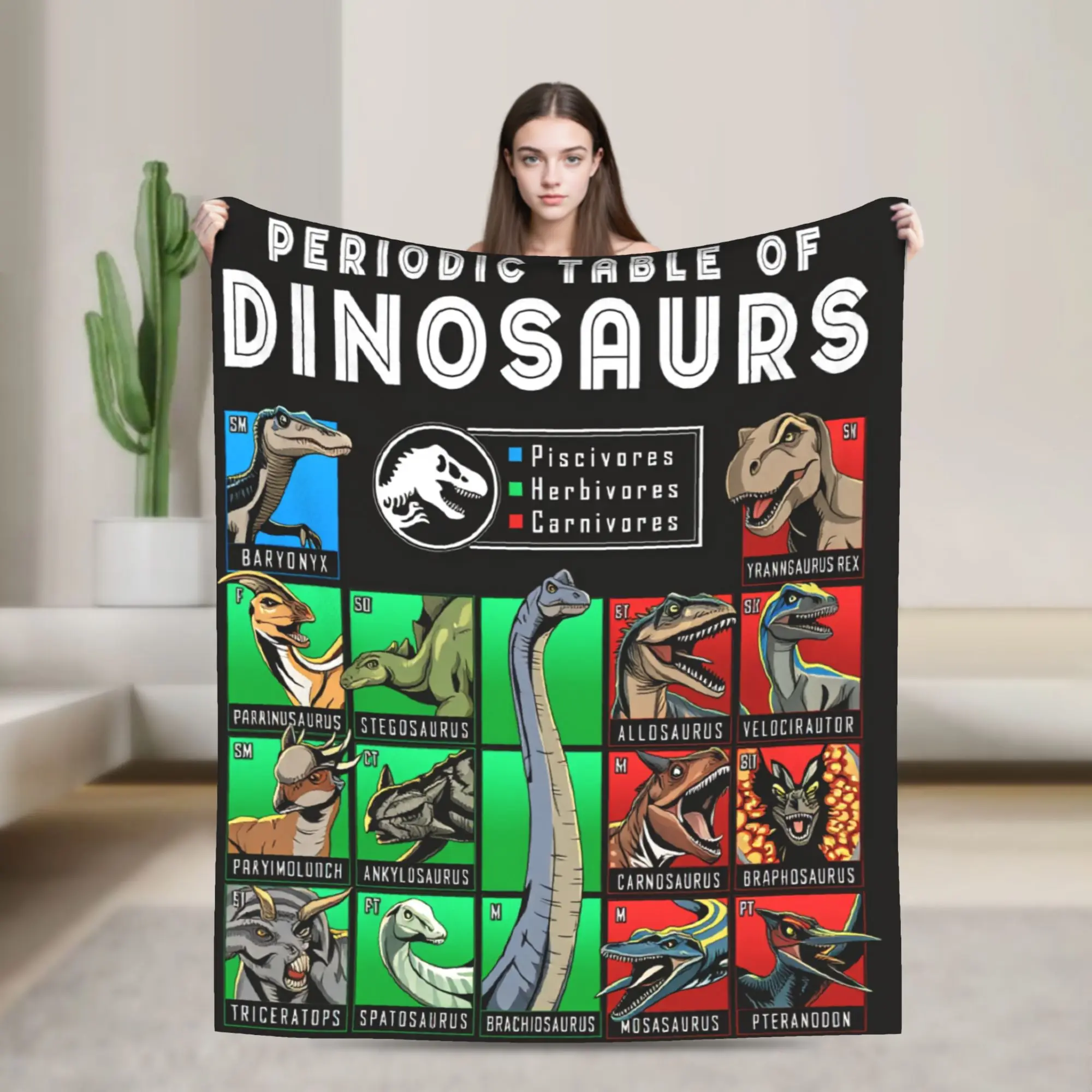 Jurassic World Aquatic Dinosaur Soft Warm Blankets  Boy Girl Plush Throw Blanket Home Decor Flannel Bedspread Sofa Bed Cover