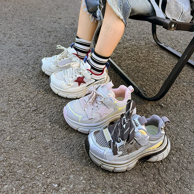 

Children Casual Shoes Autumn Boys Girls Fashion Soft Bottom Anti-slipepry Sports Shoe Kids Comfortable Breathable Running Shoes