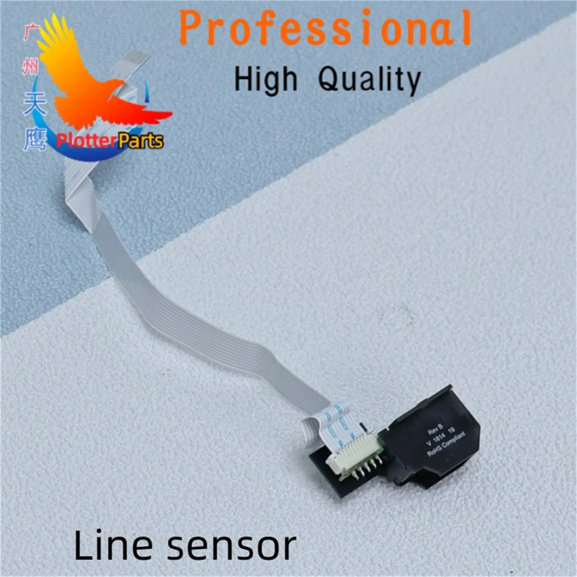 

CQ105-60130 Держатель ручки, линейный датчик, подходит для HP Designjet d5800 T7100 mono T7200, 42-дюймовый широкоформатный принтер, плоттер, каретка