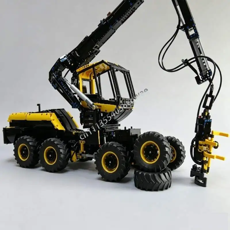 4263Parts MOC Forest Harvester Machine Model Custom Puzzle DIY Creative Assembly Educational Collection Toy Gift Building Blocks