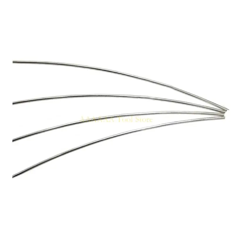 A2BE Professional 3mm Thick Steel Trimmer Rope 10PCS for Hard Vegetation