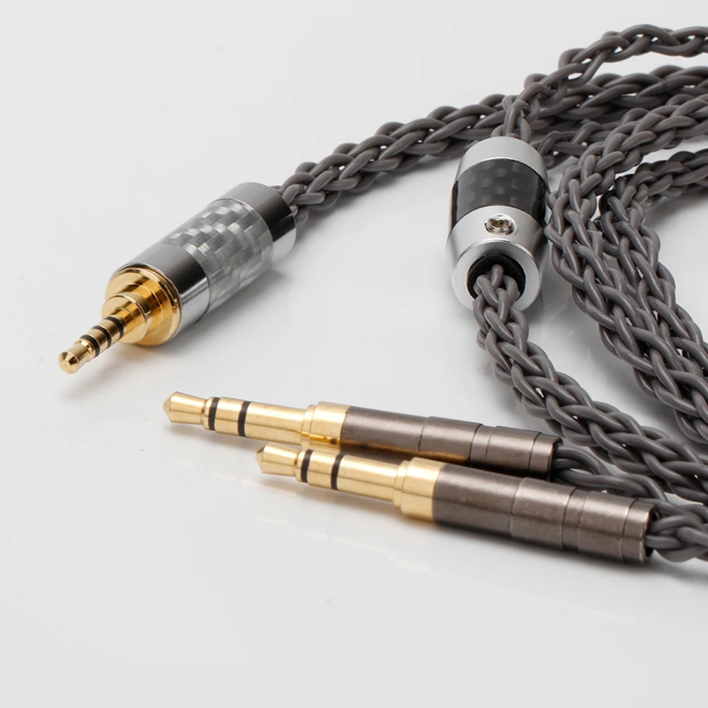 4-Pin-XLR-Stecker auf 4,4 3,5 2,5 6,35 mm Kopfhörerkabel für 3,5 mm HE1000se HE6se HE400 Z7M2 – Detail 11