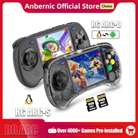 ANBERNIC RG ARC-S/RG ARC-D Retro Games RK3566 4.0 INCH 640*480 Handheld Game Console Emulator LINUX System 3500mAh HD-compatible