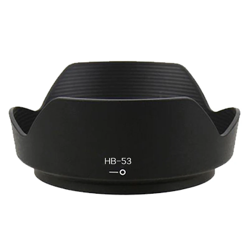 Camera Hood HB-53 ABS Lens Hood For Nikon AF-S Nikkor 24-120mm f/4G ED VR SLR Camera Lens Hood Can Be Reversed bayonet