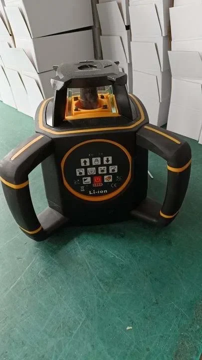 Hot dual axis slope self-leveling rotary level