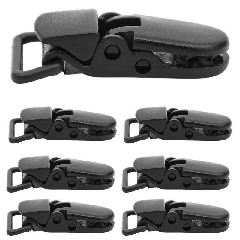 10-50PCS Plastic Duckbill Clip Windproof Tent Clamp Outdoor Camping Awning Tarp Fixed Tighten Clamps Sunshade Cloth Tent Pegs