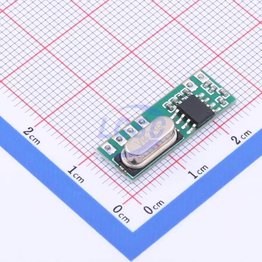 1pcs RX831 SMD 23.7x8.2mm receiver 315MHz 433.92MHz ASK RF Wireless Communication Module for Smart Home System