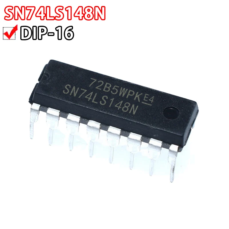 

10PCS 74LS148 74LS151 74LS153 74LS155 74LS156 74LS157 74LS158 74LS162 74LS169 74LS170 DIP-16 SN74LS148N SN74LS151N SN74LS153N