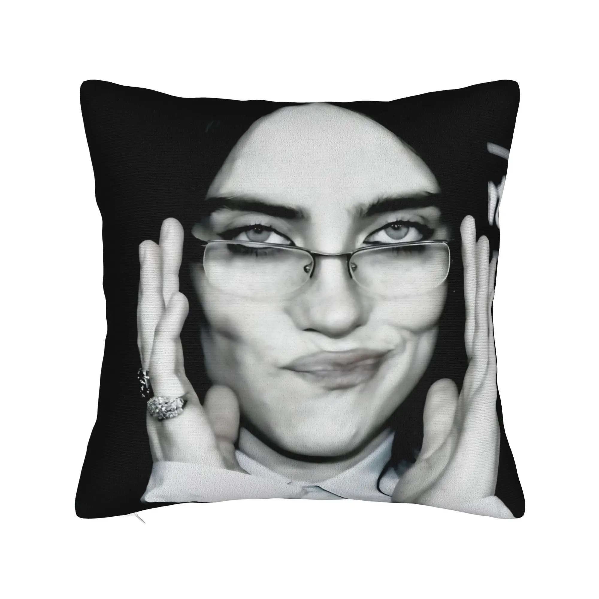 Popular Singer B-Billies Pillowcase Soft Polyester Cushion Cover Decorations  Pillow Case Cover Home Drop Shipping 45*45cm