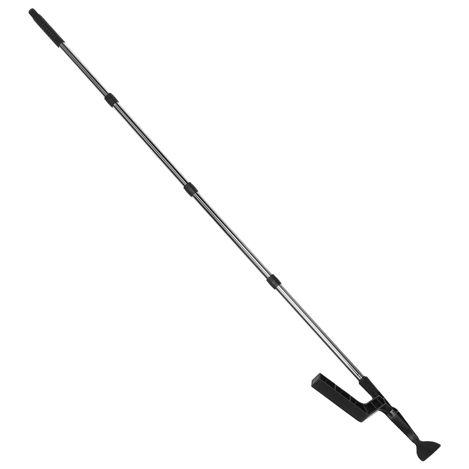 

Multifunctional Roof Cleaning Tool Extended Pole High Efficiency Scoop Leaf Debris Removal Durable Gutter Cleaner Shovel Rake