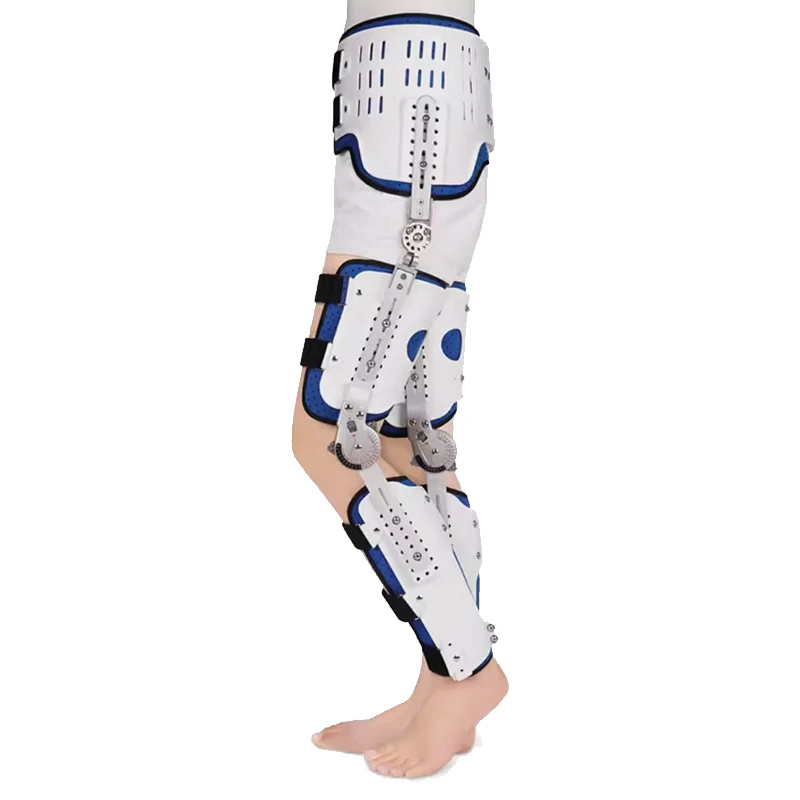 Breathable Hip Sacrum Lumbar Knee Ankle Foot Joint Fixation Bracket Orthotic Fixation Fracture Bracket Lower Limb Thigh