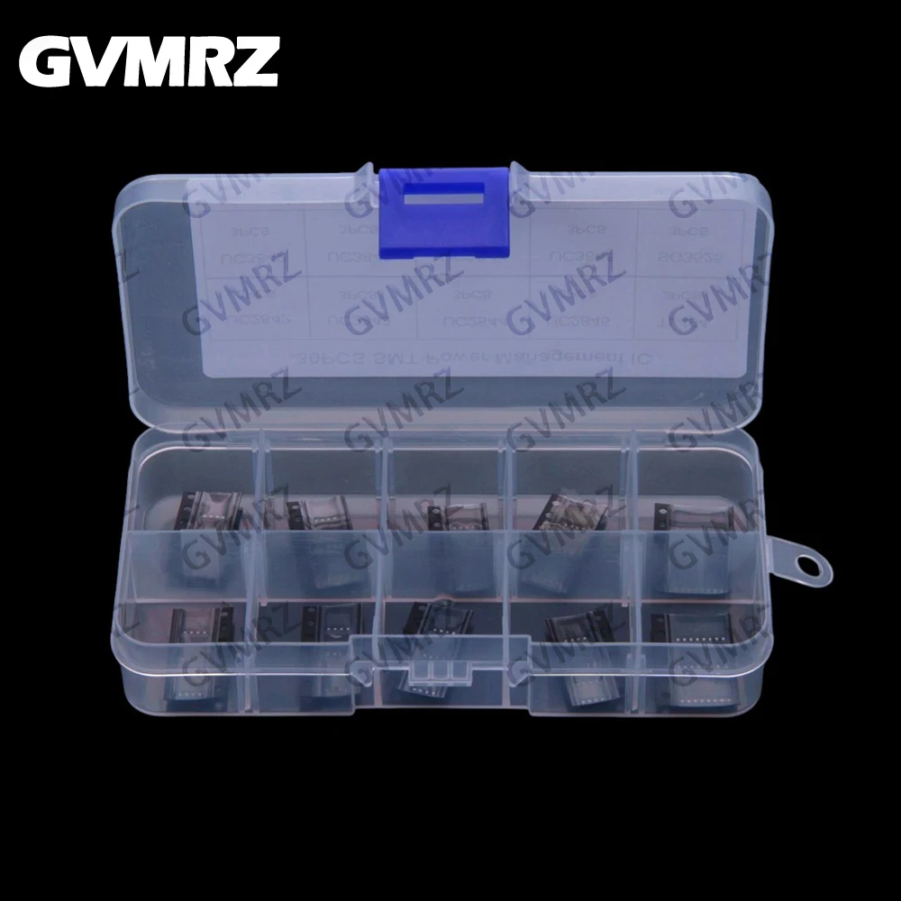 10Values ​​Each 3PCS UC2843 UC2842 UC2844 UC2845 TL494 UC3842 UC3843 UC3844 UC3845 SG3525 SOP Power Chip