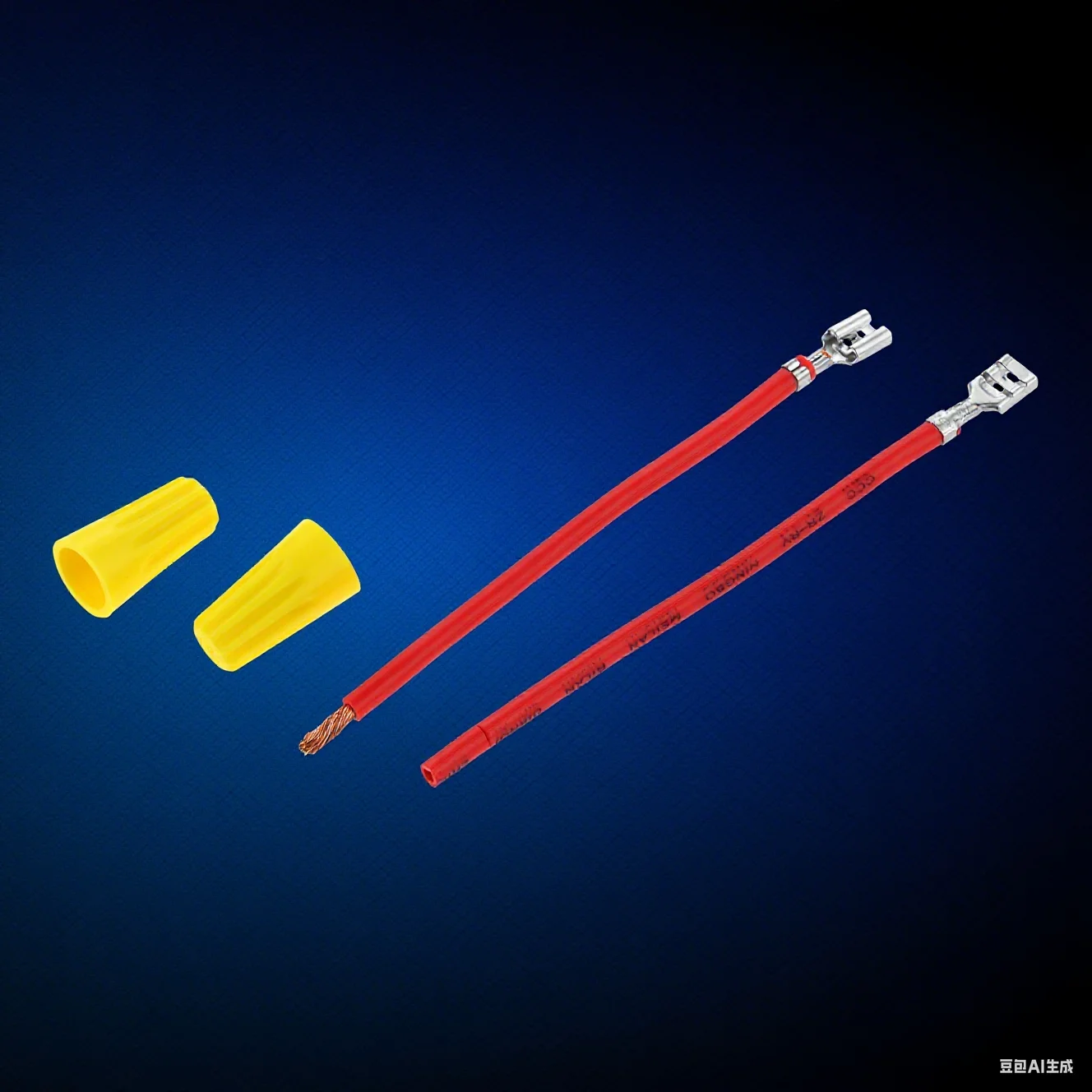 

1 комплект 279457, комплект соединительного шнура нагревательного элемента сушилки с 2 разъемами для проводов, совместимый с Whirl-pool May-tag Ama-na Admiral