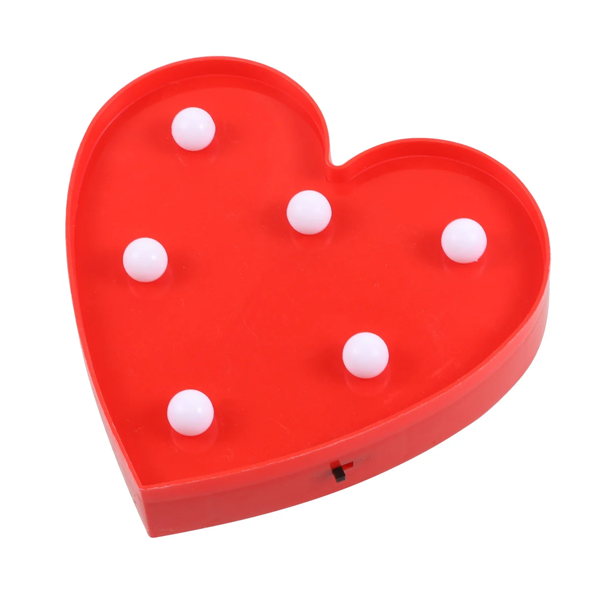 2 قطعة مصباح على شكل قلب وردي Led ضوء الليل لعيد الحب الإضاءة الزخرفية الإبداعية مصباح النيون المحمولة غرفة نوم المعيشة #5