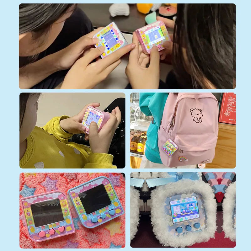 Tamagotchi Originele Suikerkubus Elektronische Huisdier Machine Game Console Engels Kleurenscherm Kinderen Huisdier Ontwikkeling Speelgoed Geschenken