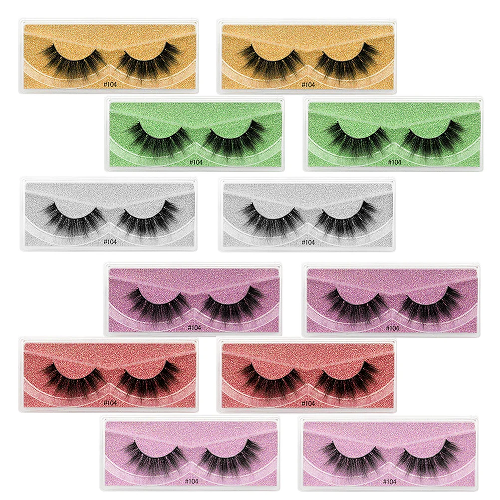 

False Eyelashes 12 Styles Dense Fiber Grafting Tool Thick Long Performance Makeup Eyelash Dense Eyelashes Extension
