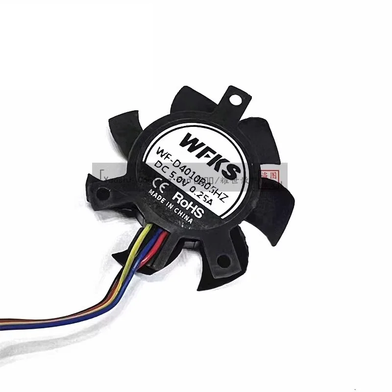 

New CPU Fan for WFKS WF-D4010B05HZ 5V Diameter 3.6cm Hole Spacing 3*3*2.3cm Motherboard Fan