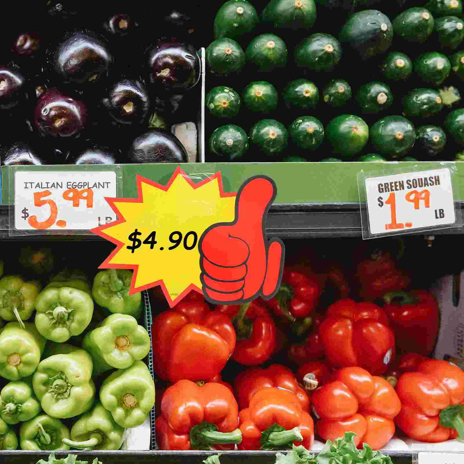 100 Buah Label Harga Label Penjualan untuk Label Ritel Harga Kertas Tanda Penjualan