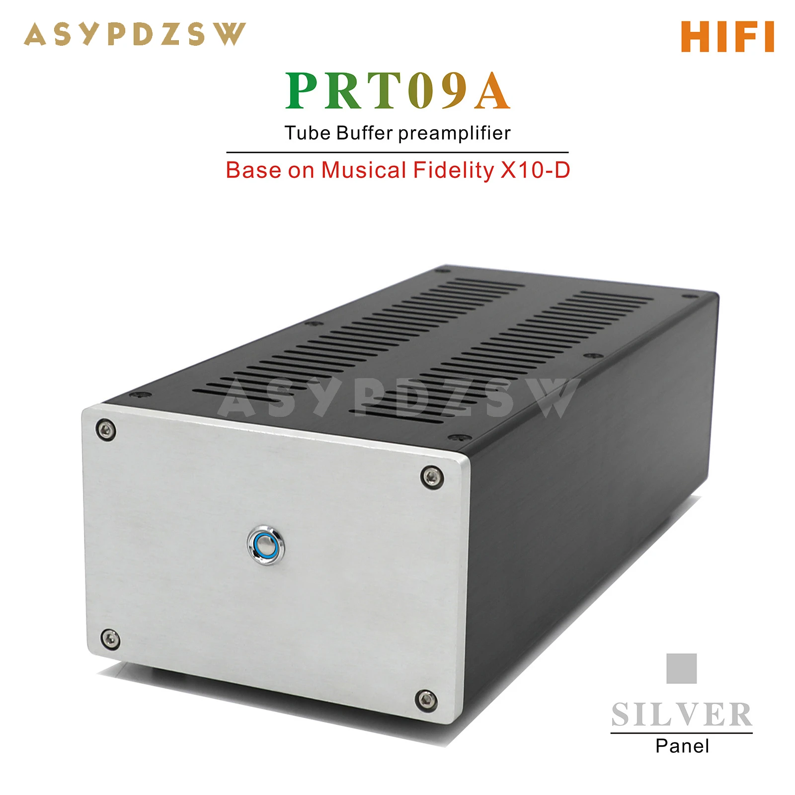 

HIFI PRT09A Tube Buffer preamplifier Base on Musical Fidelity X10-D Without tube or With EH-6922 tube two versions (Optional)