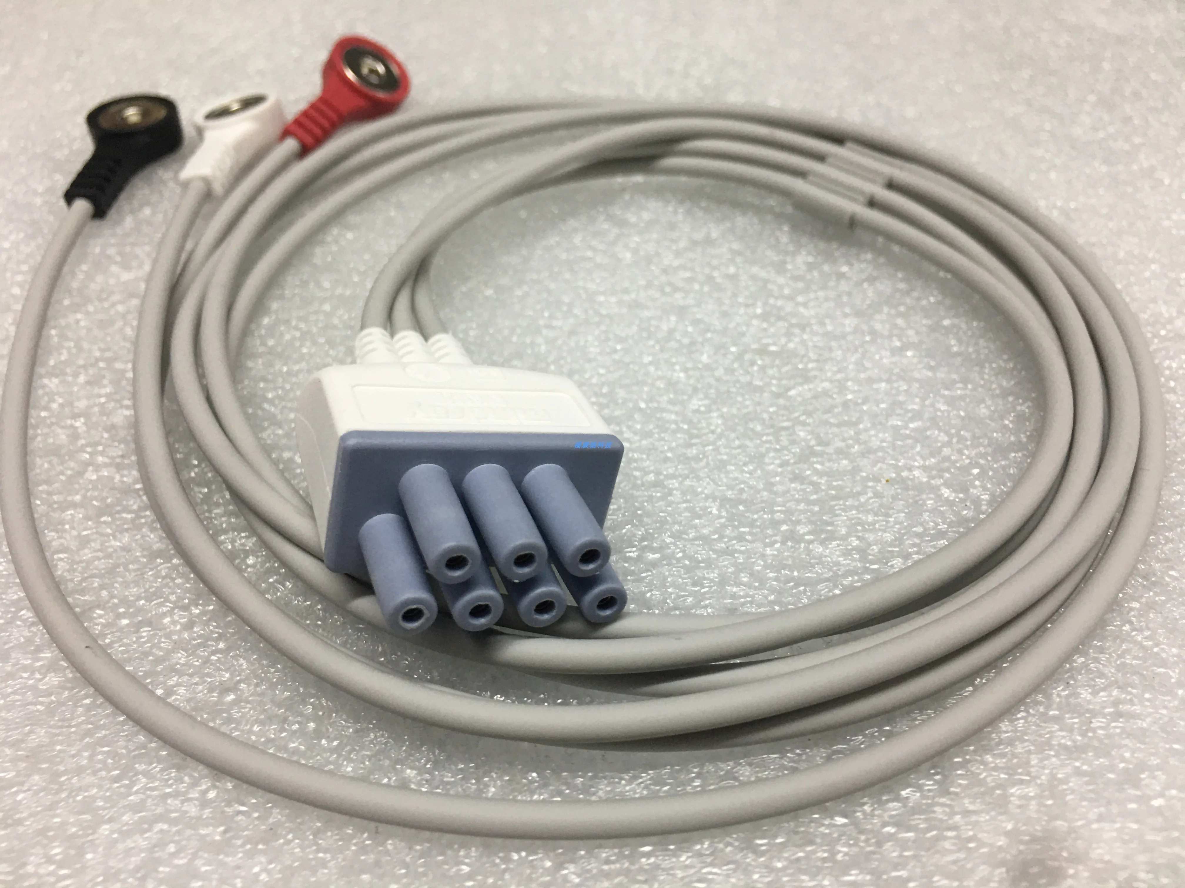 

3-lead telemetry leadline AHA snap EY6302B dynamic telemetry leadline