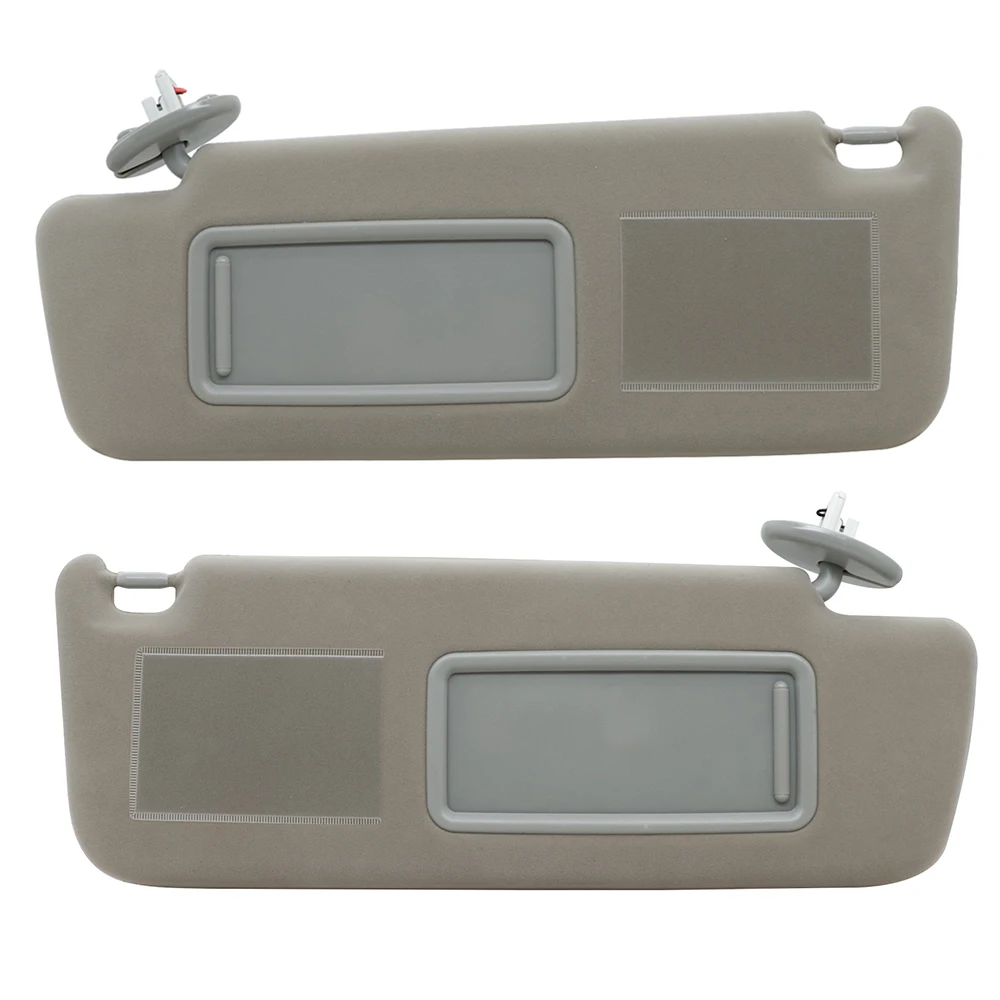 Osłona przeciwsłoneczna do Toyota Land Cruiser J12 2002-2009 do Prado LC120 2003-2009 po stronie kierowcy i pasażera z lampą LED 74310-6A020