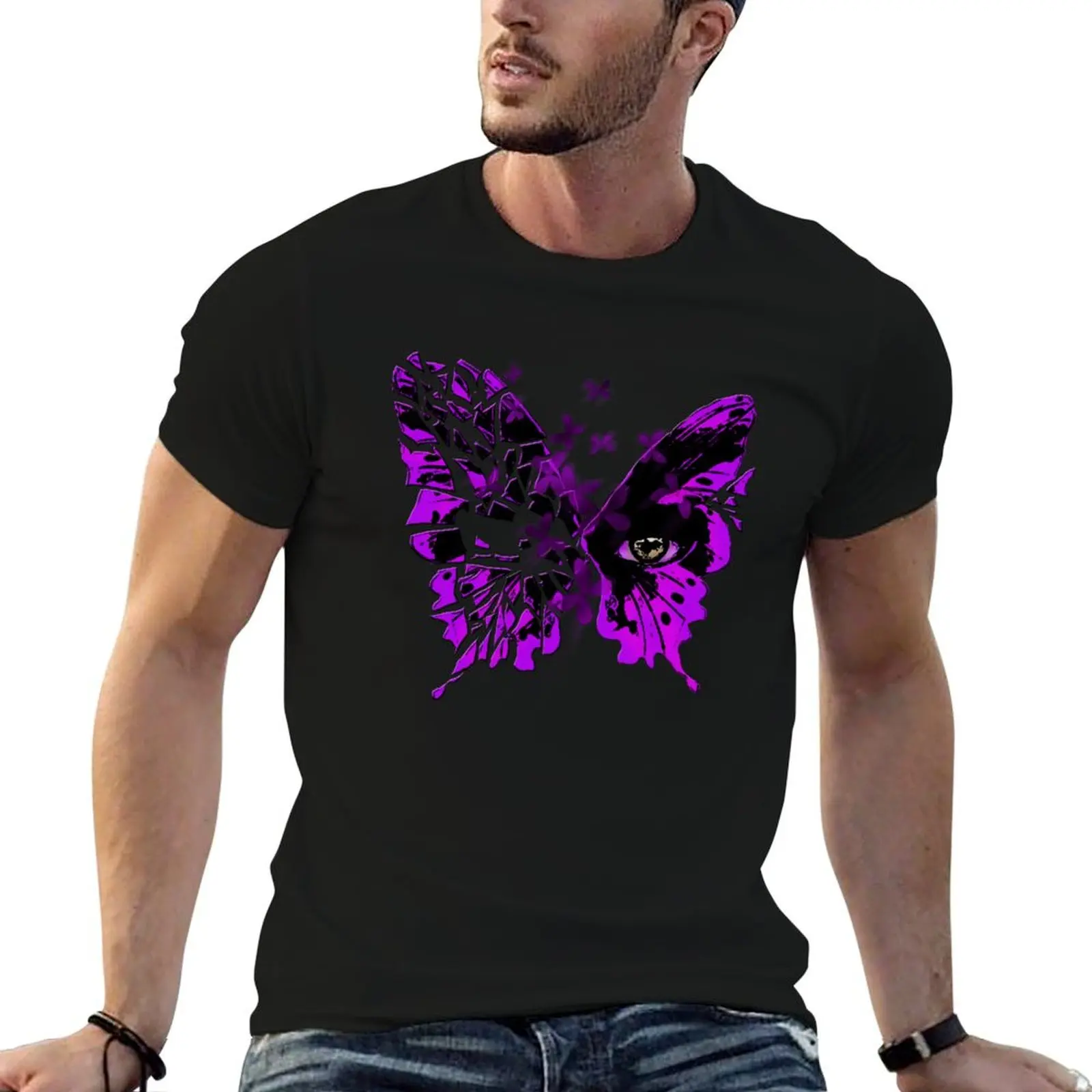 Shatter - T-shirt Mesmer décontracté et tendance, style streetwear