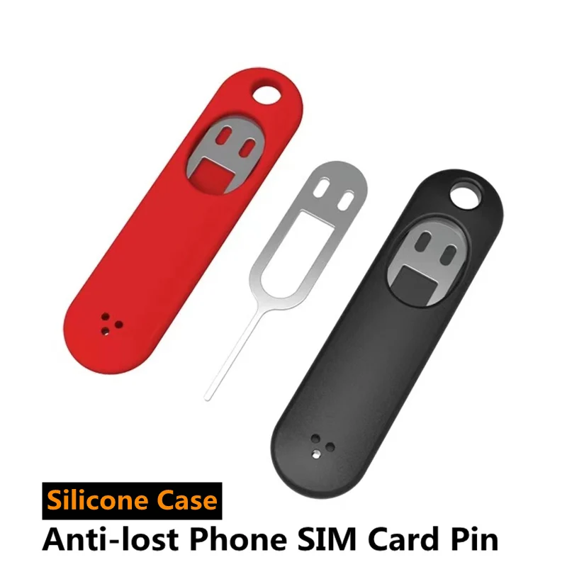 1 pçs engraçado anti-perdido cartão pino para iphone14 x xs xr max 8 xiaomi samsung sim cartão removedor bandeja para abrir a ferramenta de ejeção do cartão sim