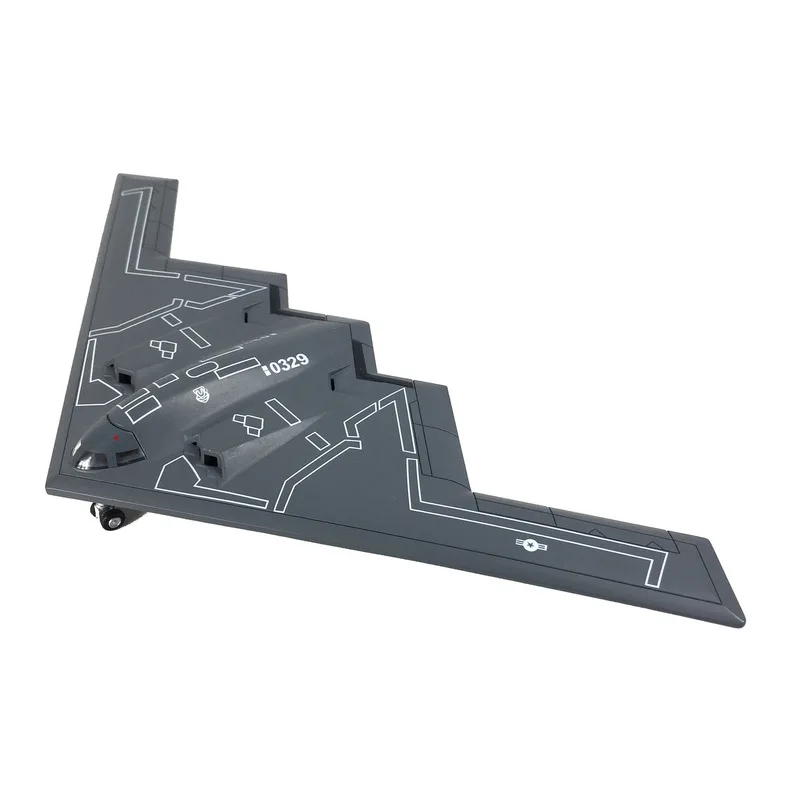 1: 200 Us Air Force B-2 Fantôme Furtif Strategic Bomber Fighter Alliage Modèle D'avion Ornement Cadeau Jouet