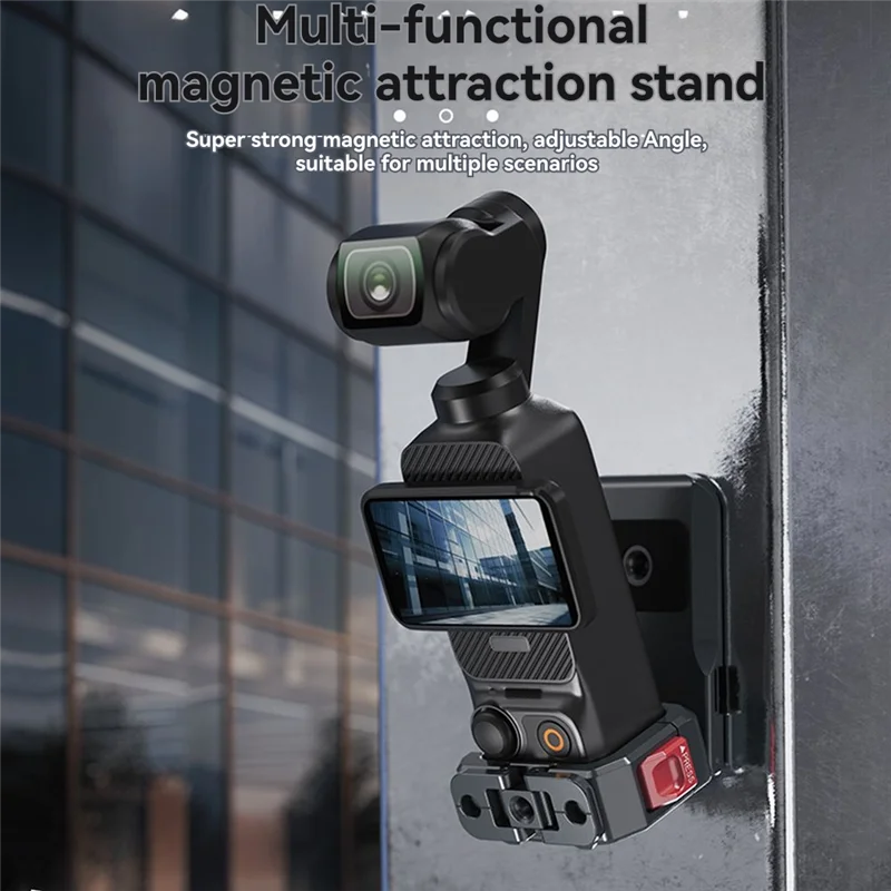 Quick Release Magnetic Mount Clip Holder For DJI Pocket 3 OSMO POCKET 3 Cycling/Vlogging Action Cameras Accessory-ABWO