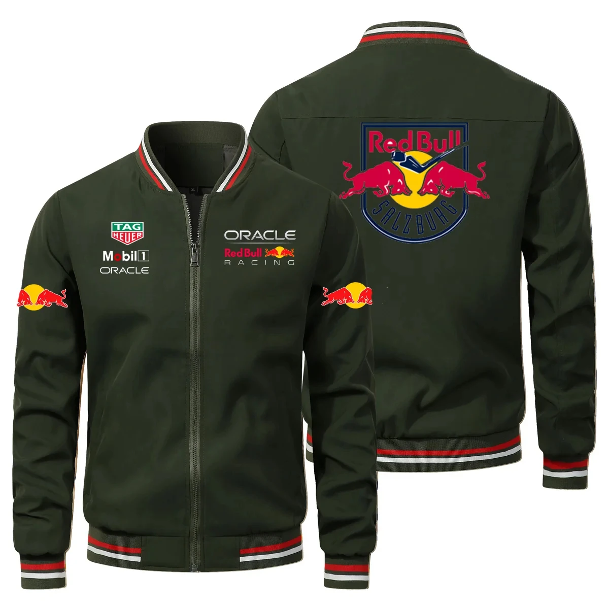 Рисунок 3 - 2025 Новая мотоциклетная куртка Red Bull в стиле ретро