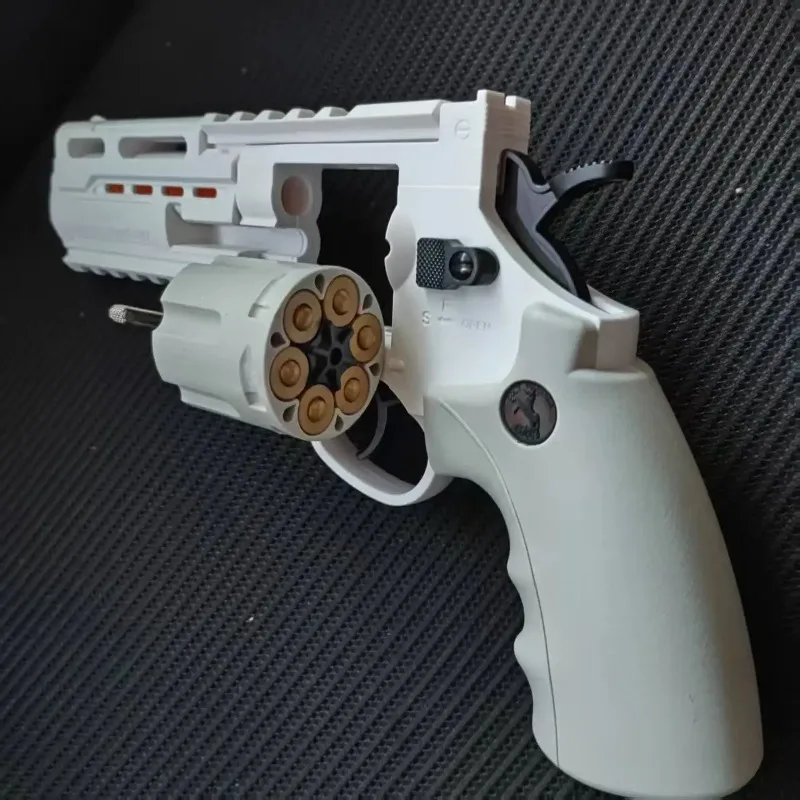 左輪ソフト弾銃 ZP5 ピストル メカニカルボーイバトル 発射可能トイガン シェル投げ戦術バージョン