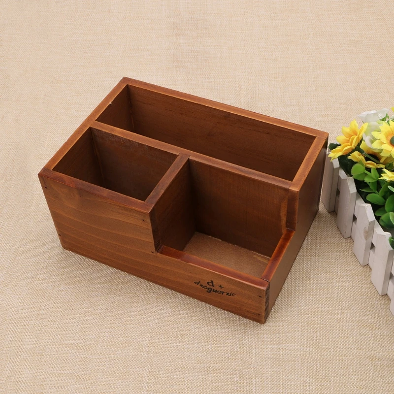 Y166 Wooden Garden Herb Planter Window Box Trough Pot Succulent Flower Plant Bed