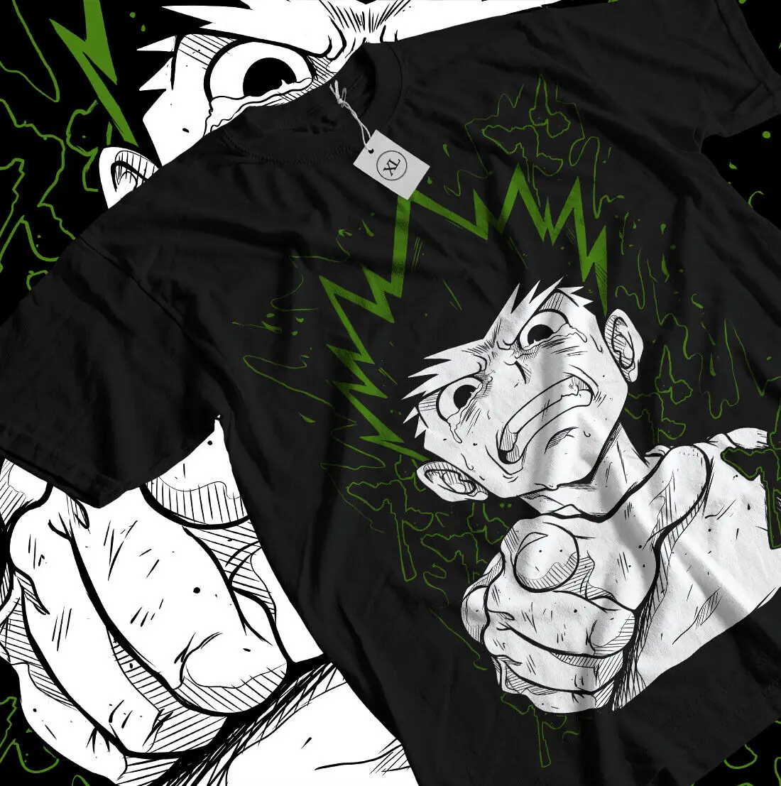 

Gon T-shirt Hisoka Hunter X Hunter Manga Strip Gift Exclusive Shirt All Size
