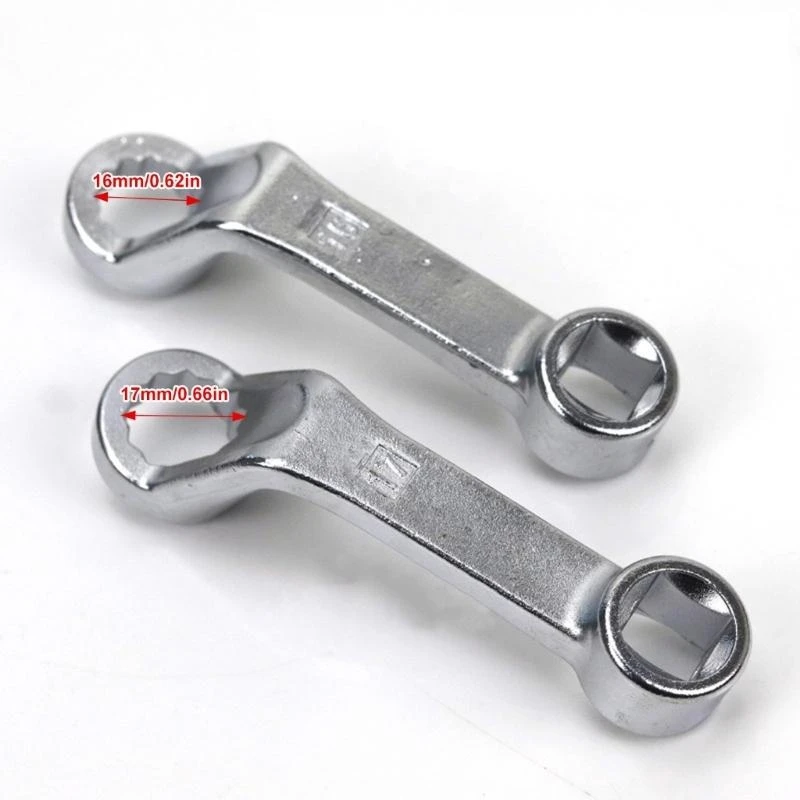 

E7CD Comfortable Grip Engine Mount Screw Nut Wrench 16mm/17mm for Home Repair Tool
