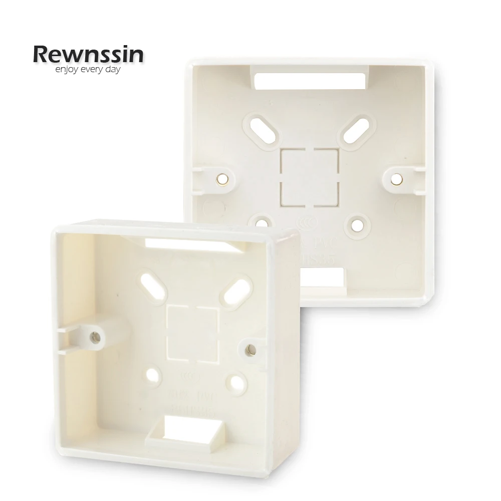 

86 мм * 86 мм * 33 мм монтажная коробка розетки нижняя коробка настенная распределительная коробка поверхность электрическая внешняя монтажная коробка