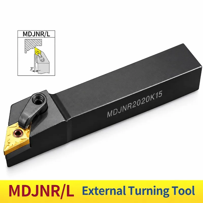 MDJNR1616H11 MDJNR2020K11 MDJNR2525M11 External Turning Tool Holder for DNMG Carbide Inserts CNC Lathe Cutting Tools 1Pc