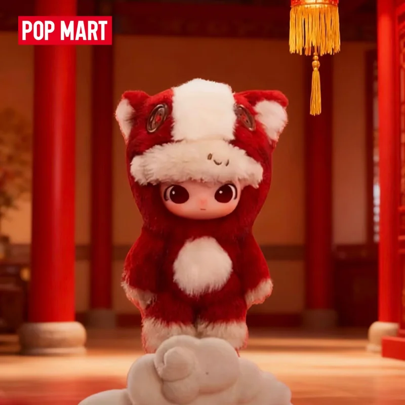 

POPMART 2026, оригинальные виниловые куклы Have A Run Year of the Horse, весенний фестиваль, слепая коробка, новый стиль, коллекционные подарки для детей