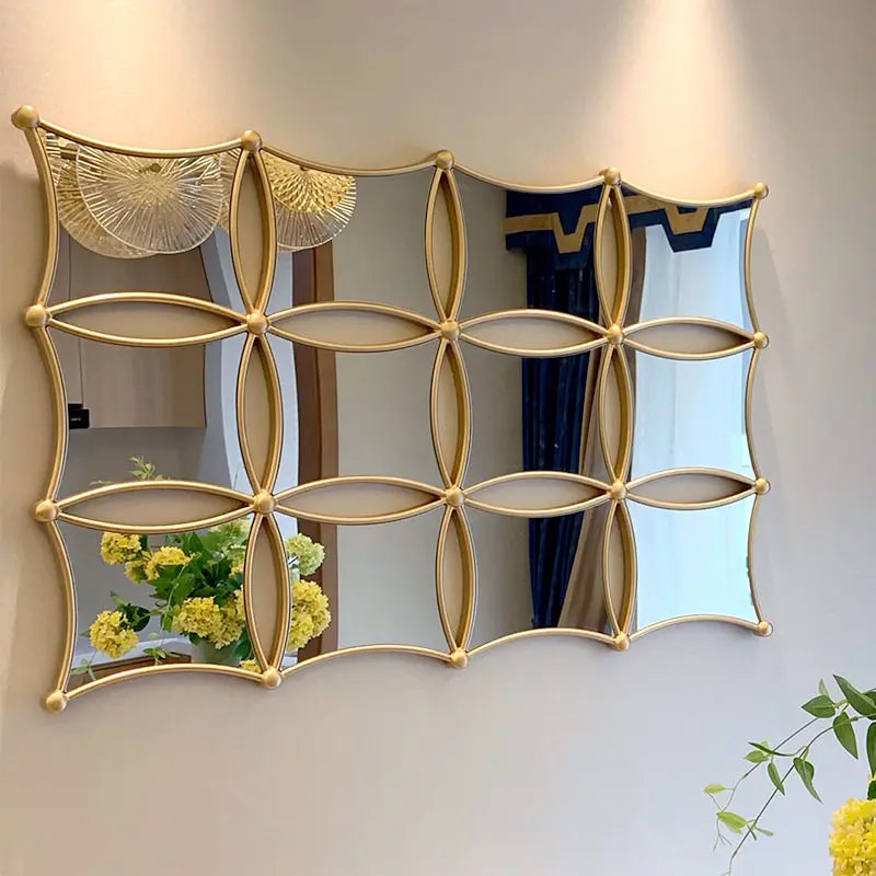 

Universal Decoration Mirror Decor Irregular Modern Compact Floor Mirror Decor Art Decorative Custom Specchietto Home Decor Items