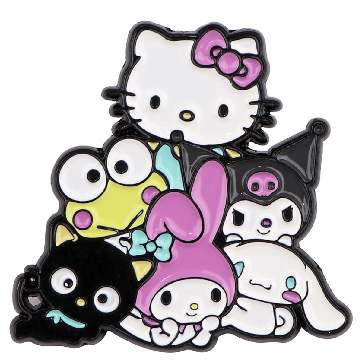 Cute Cat Enamel Pins Kawaii Anime Women's Brooch on Clothes Metal Badges Lapel Pins for Backpacks Jewelry Accessories Girls Gift