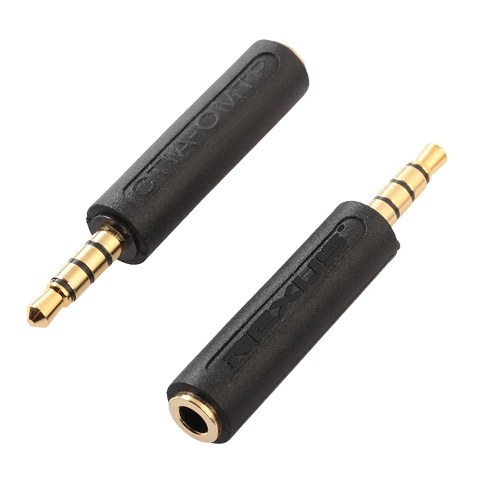 3.5mm OMTP To CTIA 이어폰 어댑터 케이블 범용 3.5mm 남성-여성 스테레오 어댑터 케이블 무손실 사운드 전송