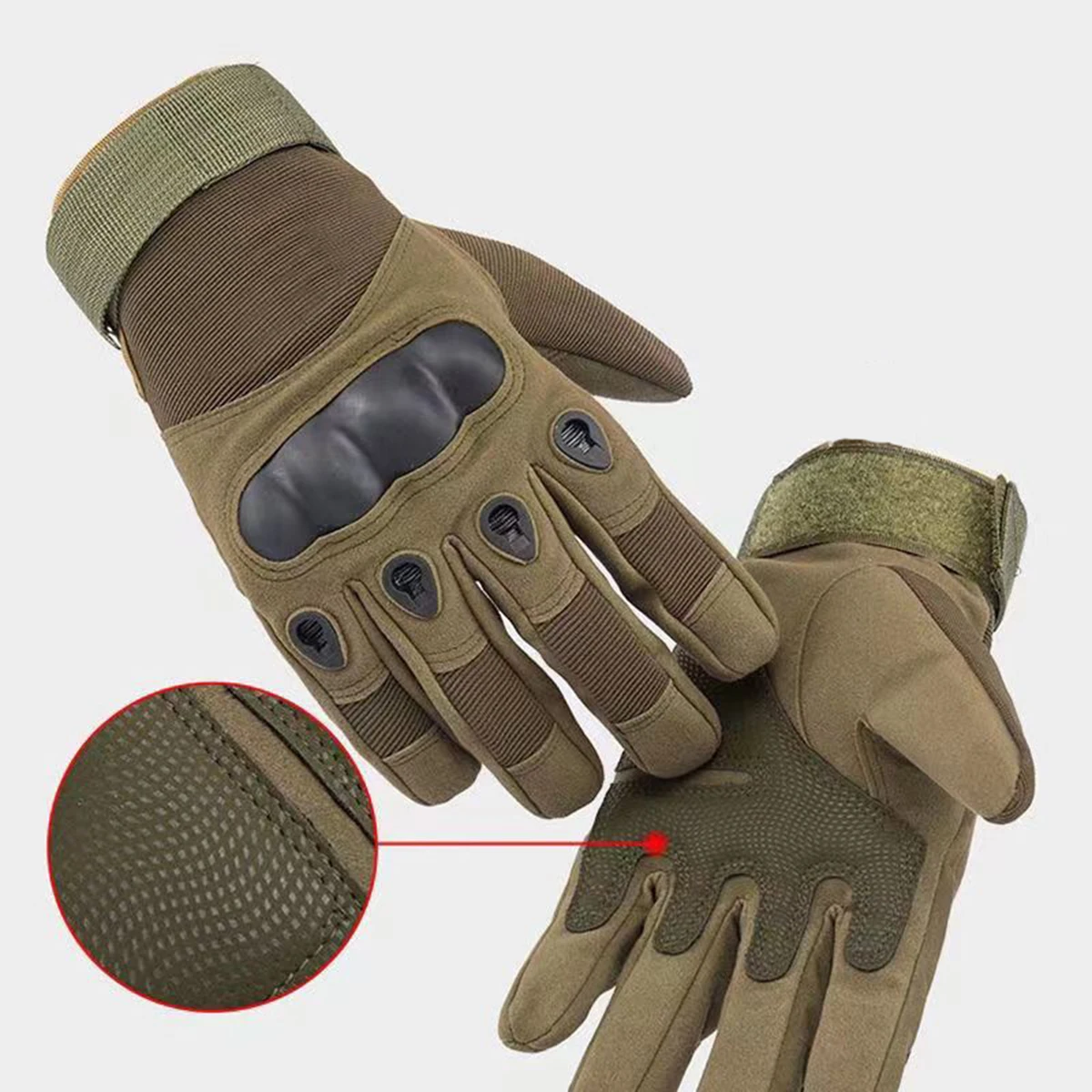 1pair Motorcycle Sports Gloves, Male and Female Protective Bicycle Gloves, Protective Touch Screen, Motorcycle Off-Road