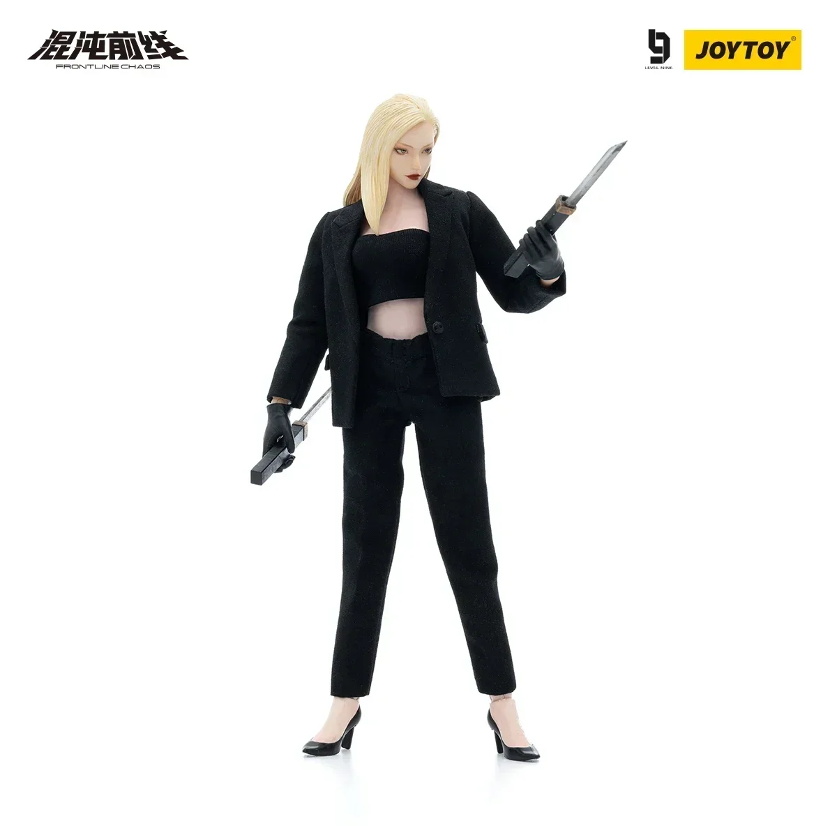 JOYTOY LEVEL NINE 1/12 16.5 cm Action Figure Anime met Gelede Gewrichten FRONTLINE CHAOS VERMOUTH Collection Model In Voorraden