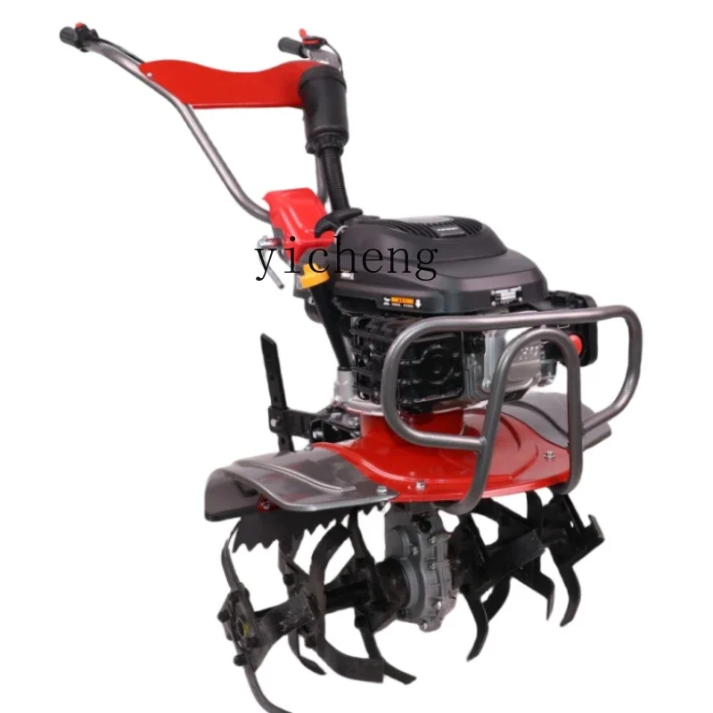 

Tqh Mini-Tiller Gasoline Four-Stroke Multi-Functional High-Horsepower Agricultural Rotary Tillage Weeding Paddy Field