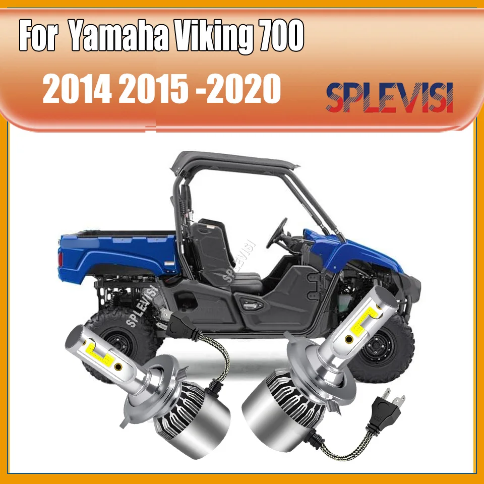 

12v-24v H4 LED Headlight -brightness ensure safer nighttime driving For Yamaha Viking 700 2014 2015 2016 2017 2018 2019 2020