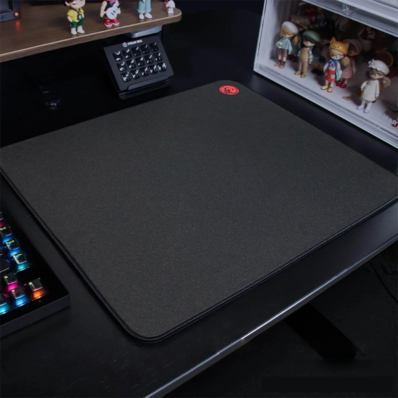 Smooth Large Mouse Pad Non-Stitched Polyester Woven Non-slip Mouse Mats Dropship