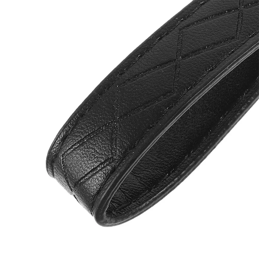 Black Metal Keychain Set – 2pcs Sleek Minimalist Car Key Holder with D-Ring Clasp for Men & Women